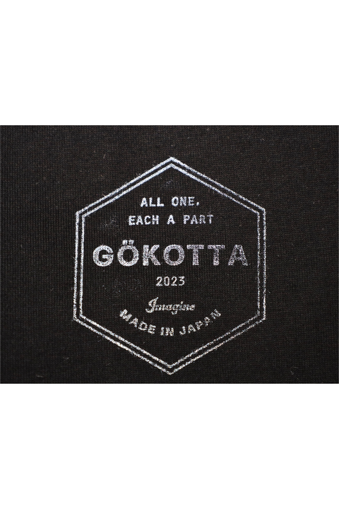 アートTシャツ『フクロウ』_BLACK