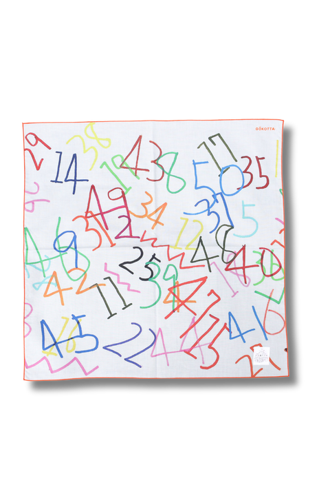アートハンカチ 『数字』