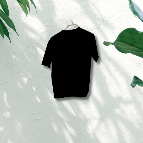 アートTシャツ『まる』＿BLACK　